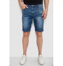Джинсовые шорты мужские, цвет синий, 244R5A-049