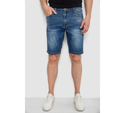 Джинсовые шорты мужские, цвет синий, 244R5A-049