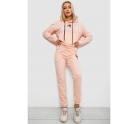 Спортивный костюм женский двухнитка, цвет персиковый, 214R1419-003