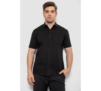 Рубашка мужская, цвет черный, 214R7326