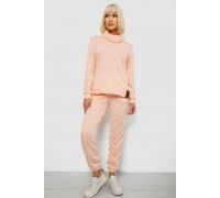 Костюм жіночий повсякденний, колір персиковий, 257R123