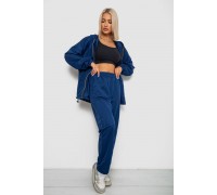 Спортивний костюм жіночий, колір синій, 238R114-2