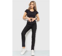 Джинси жіночі skinny, колір чорний, 186R0028