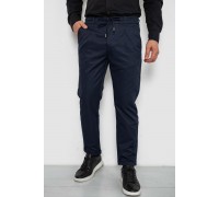 Брюки мужские классические однотонные, цвет синий, 157RU02-015