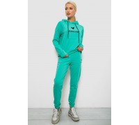 Спортивний костюм жіночий двонитка, колір м'ятний, 214R1419-007