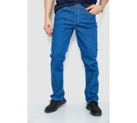 Джинсы мужские однотонные, цвет синий, 244R1941