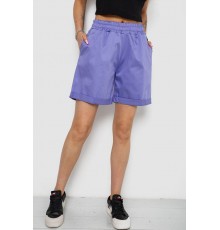 Шорти жіночі однотонні, колір бузковий, 238R315