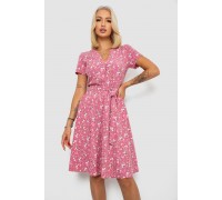 Платье софт с принтом, цвет темно-пудровый, 230R0032