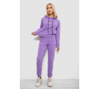 Спортивний костюм жіночий двонитка, колір бузковий, 214R1419-002