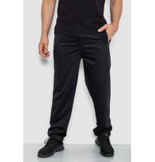 Спортивні штани чоловічі, колір чорний, 244R4932