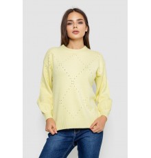 Светр жіночий, колір світло-салатовий, 244R2026-8