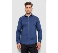 Сорочка чоловіча, колір синій, 214R7004