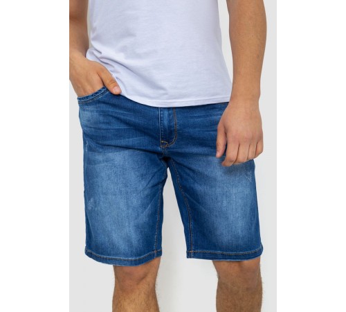 Шорты джинсовые мужские, цвет синий, 244R5A-042