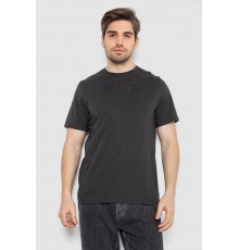 Футболка чоловіча з принтом, колір темно-сірий, 241R1902 Футболка чоловіча з принтом, колір темно-сірий, 241R1902