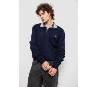 Свитер-обманка мужской, цвет темно-синий, 161R924