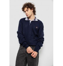 Свитер-обманка мужской, цвет темно-синий, 161R924