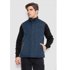 Жилетка мужская демисезонная, цвет темно-синий, 244RM5