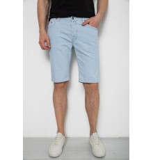 Шорты мужские джинсовые, цвет светло-голубой, 238R2025