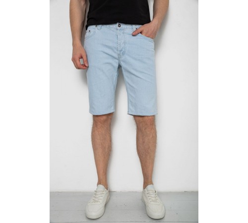 Шорты мужские джинсовые, цвет светло-голубой, 238R2025