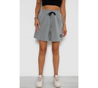 Шорти жіночі з принтом, колір сірий, 238R120