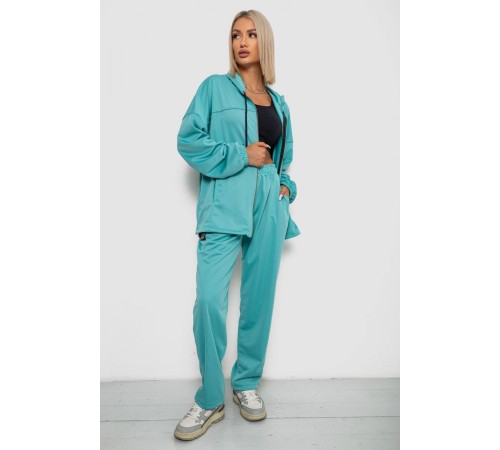 Спортивний костюм жіночий, колір бірюзовий, 238R114-1