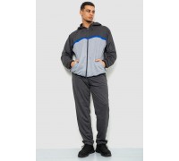 Спорт костюм мужской, цвет темно-серый, 244R9133