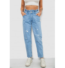 Джинсы женские Mom-fit, цвет голубой, 244R1601S20-LZ