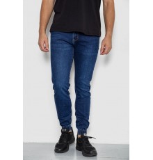 Джинсы мужские на резинке, цвет синий, 244R8062