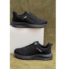 Кросівки чоловічі демісезонні, колір чорний, 248RH195