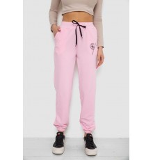 Спортивні штани жіночі, колір рожевий, 238R121