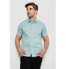 Сорочка чоловіча однотонна, колір оливковий, 214R6917-3 Сорочка чоловіча однотонна, колір оливковий, 214R6917-3