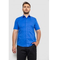 Рубашка мужская классическая, цвет электрик, 214R7115