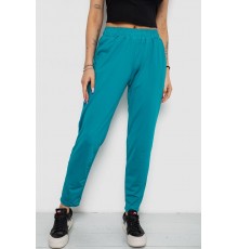 Штани жіночі, колір смарагдовий, 238R318