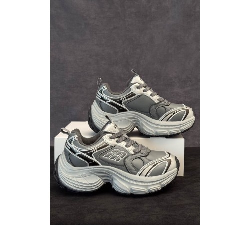 Кросівки жіночі демісезонні, колір темно-сірий, 248RCX1530