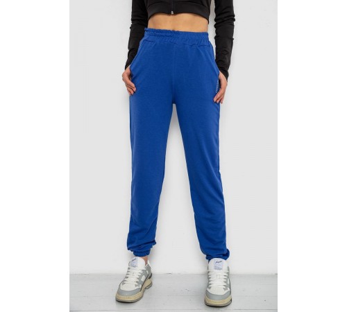 Спортивні штани жіночі, колір синій, 238R325