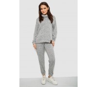 Костюм женский повседневный, цвет серый, 257R123