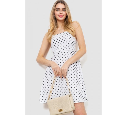 Сарафан, колір біло-чорний, 129R1056-1