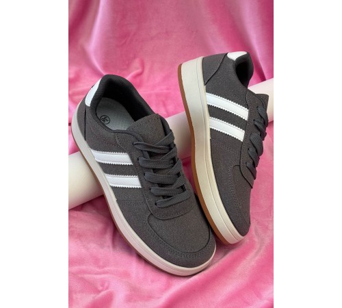 Кросівки жіночі, колір темно-сірий, 248RJH600