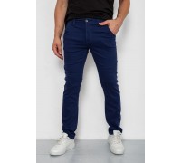 Брюки мужские классические стрейч, цвет синий, 244RF809