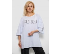 Футболка женская с принтом, цвет белый, 244R3019