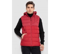 Жилет мужской демисезонный, цвет бордовый, 244RC666