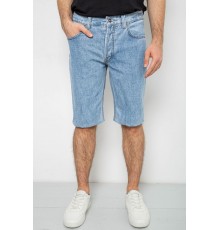 Шорты мужские джинсовые, цвет голубой, 238R2023