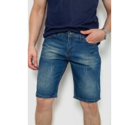 Шорты мужские джинсовые, цвет синий, 244RB004