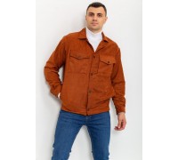 Ветровка  мужская на кнопках, цвет коричневый, 131R3022-1