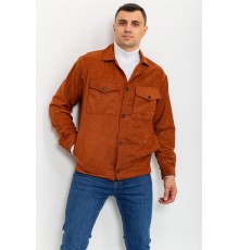 Ветровка  мужская на кнопках, цвет коричневый, 131R3022-1