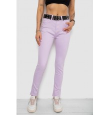 Джинси жіночі, колір бузковий, 182R001