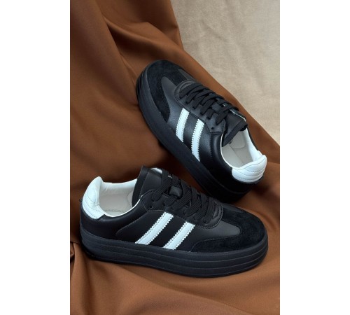 Кросівки жіночі демісезонні, колір чорно-білий, 248RCX1580