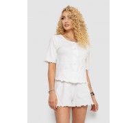 Піжама жіноча, колір молочний, 102R371