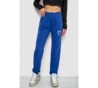 Спортивні штани жіночі, колір електрик, 238R324