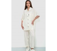 Костюм женский, цвет молочный, 102R5227